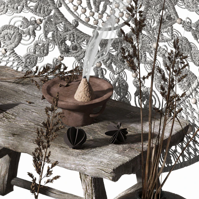 Decorative set 015 with Macrame panno — Descargar
