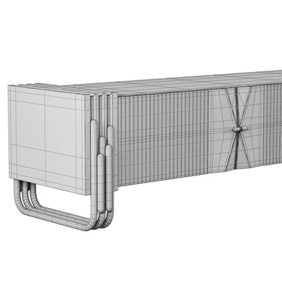 Console Palazzo with 2 materials — Ver 5