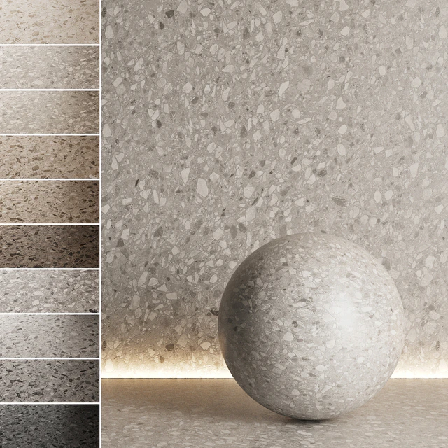 Terrazzo seamless marble 10 — Descargar
