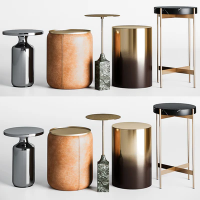CB2 Side round tables set — Descargar