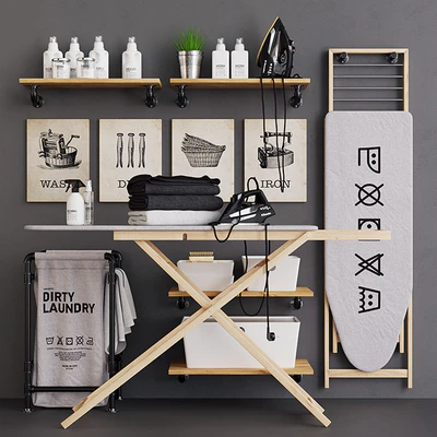 Wooden Ironing Board Set — Вид 1