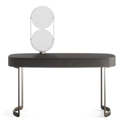 FENDI CASA MOONLIGHT LADY DESK (Charcoal Fiddleback Sycamore) — Вид 1