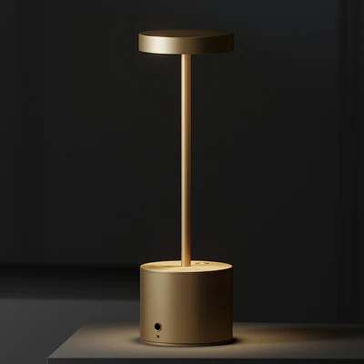 HISLE LUXCIOLE GM Table Lamp - 4 Different Metal Materials — Вид 3