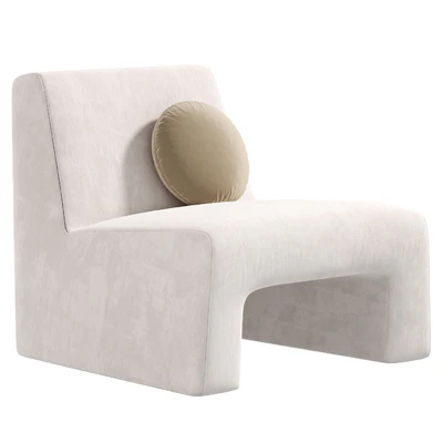 Dario Green Boucle Accent Chair by cb2, armchairs — Ver 3