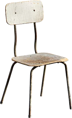 dirty metal chair 001 — Descargar