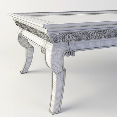 table coffee Bernhardt Villa Medici (355-022) — View 2