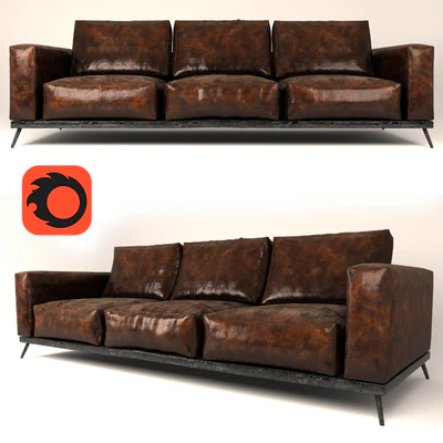 Leather sofa — Скачать