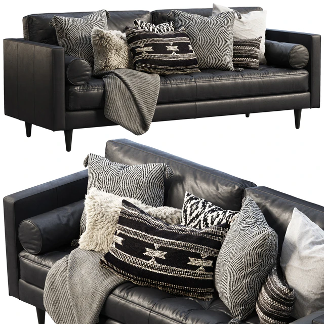 Joybird Briar Leather Sofa — Descargar