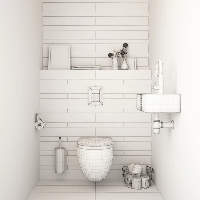 Toilet Set 01 — Скачать
