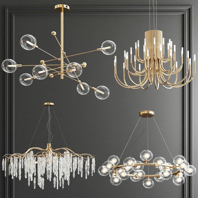 Four Exclusive Chandelier Collection 61 — Скачать