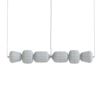 Kace 2 Light Kitchen Island Linear Pendant — Ver 2