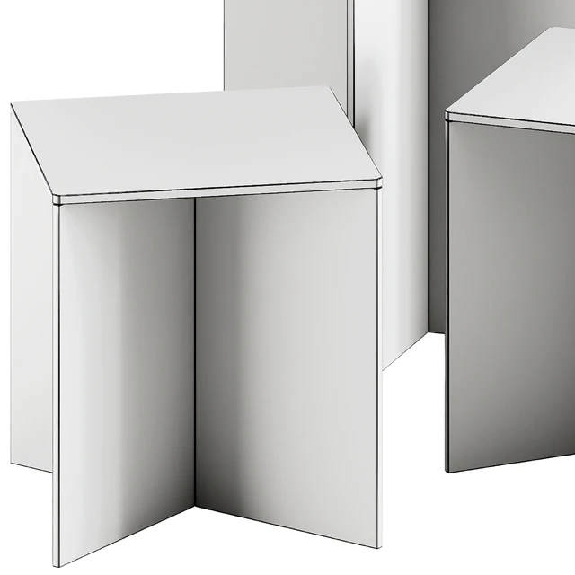Exenza LIFT X Square glass coffee tables — Скачать
