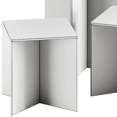 Exenza LIFT X Square glass coffee tables — Вид 4