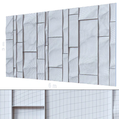 Decorative wall 225. — Ver 2