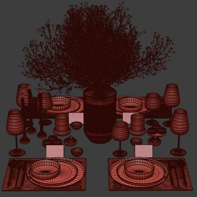 Tableware M set 31 — Ver 3