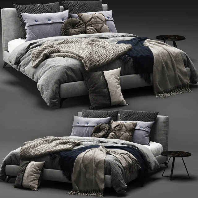 Meridiani Stone Up Bed — Descargar