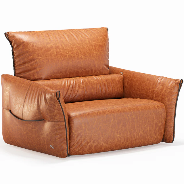 Кресло от фабрики Natuzzi, серия Wellbe — Скачать