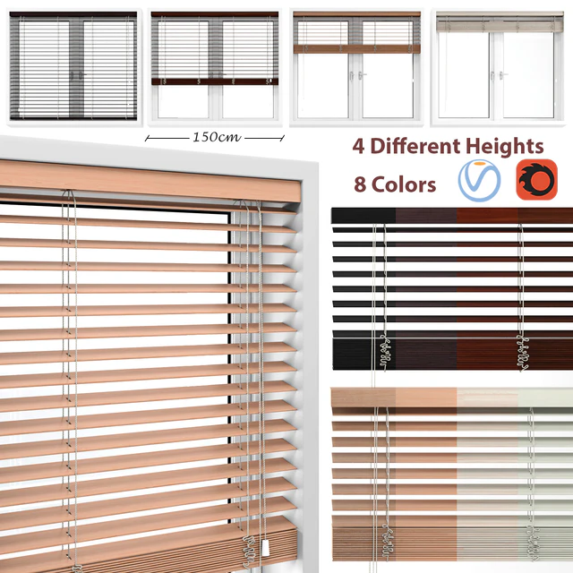 Wooden Blinds And Windows — Descargar