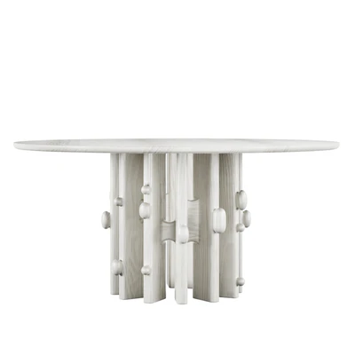 Round dining table CRAFT B01 from Aleks Home — Ver 4