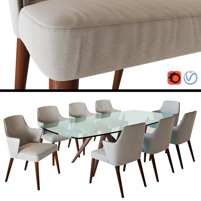 Compar chair Jolly and table Esse — Descargar