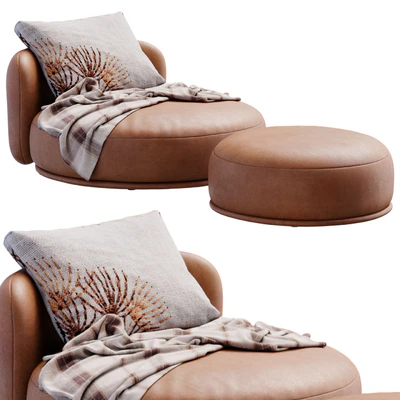 Armchair Rene By Meridiani — Ver 4