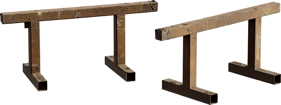 rusty metal stand 001 — Descargar