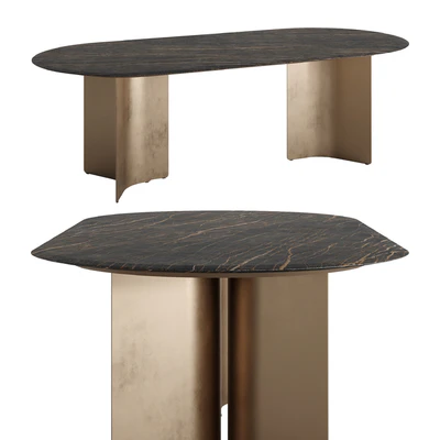WAVE Oval Table by Marelli — Ver 4