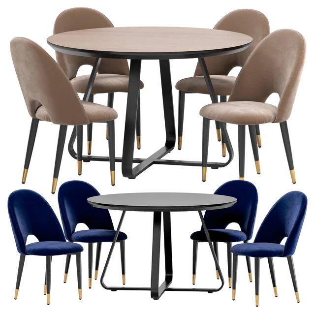 Iris dining chair and Toronto table — Descargar