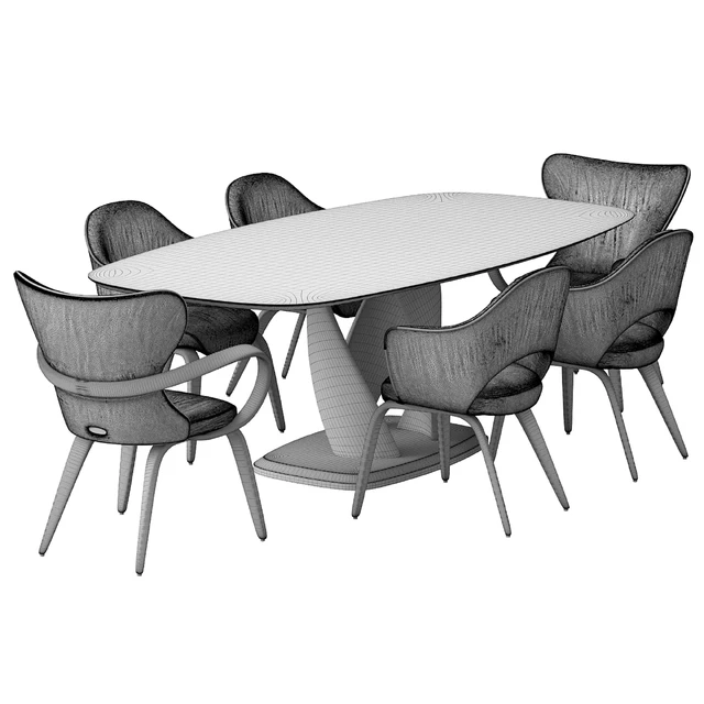 group with table virtuoz D 240x120 OM — Descargar