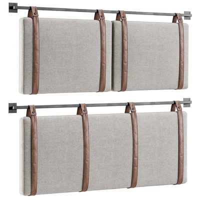 Hanging Pillow Headboard Set 2 — Ver 1