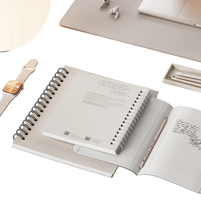 Beige soft decor for the workplace — Скачать