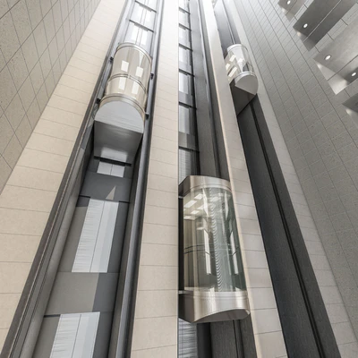 Glass elevator — Ver 1