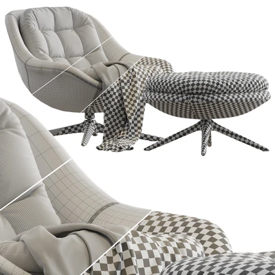 Kendall Chair by MINOTTI — Ver 6