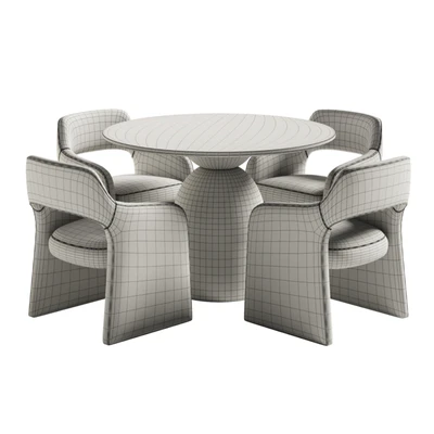 Sigrid Table and Fintan Chair — View 3
