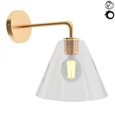 Sculptural Glass Cone — descargar