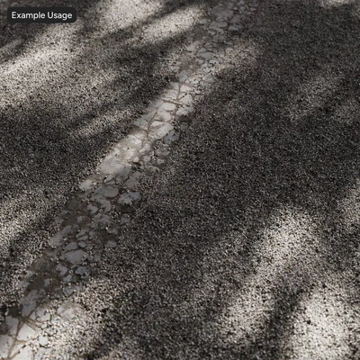 deteriorated exposed aggregate concrete texture warm grey — Вид 3