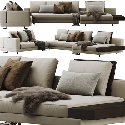 Minotti White Sofa — Ver 1