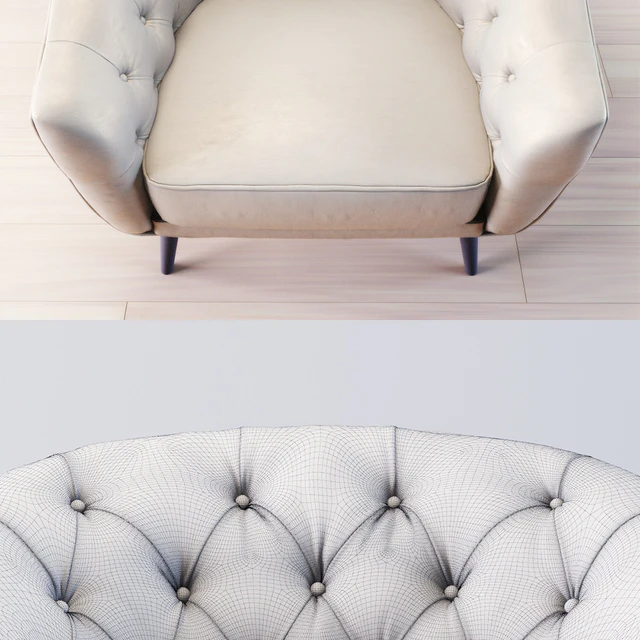 Busnelli Amouage Armchair — Скачать