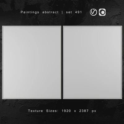 Paintings abstract | set 491 — Ver 2