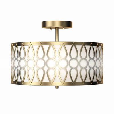 Aaru Fabric Semi Flush Mount MK3 — Ver 3