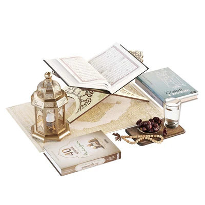 Decorative set of Iftar in the month of Ramadan — Ver 1
