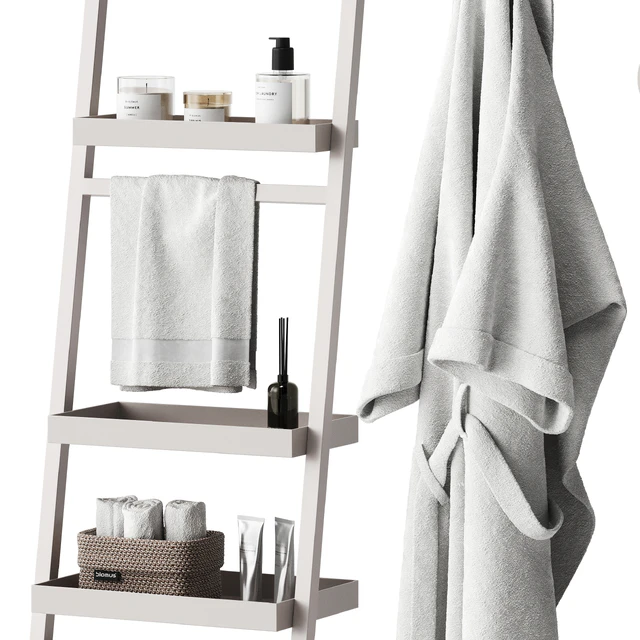 Set of bathroom accessories and decor 3 — Descargar