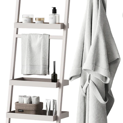 Set of bathroom accessories and decor 3 — Ver 2
