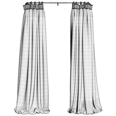 Balloon Drapery Linen Light Natural Curtains — Вид 3