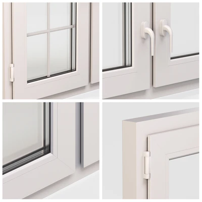Parametric uPVC window — Ver 4
