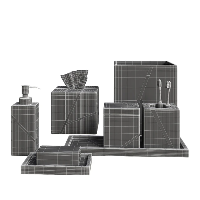 Bathroom accessories set 03 — Скачать