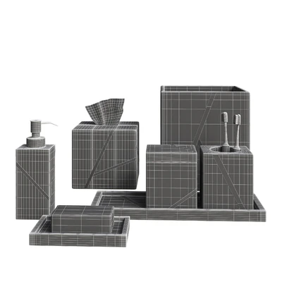 Bathroom accessories set 03 — Вид 2