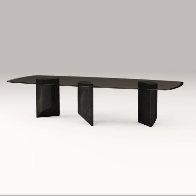 Wedge Dining Table Minotti — Скачать