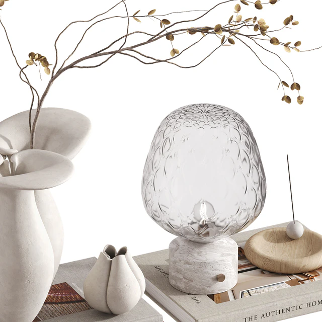 Decorative set with Lily Vase — Скачать