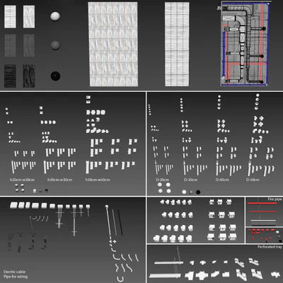 Decorative Ceiling set 02 — Ver 3